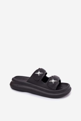 Sandał Klapki Model Falowena M372 Black - Step in style