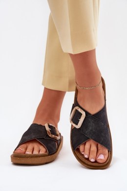 Sandał Klapki Model Inblu ED000025 Black - Step in style