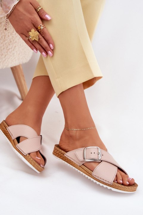 Sandał Klapki Model Inblu VO0004GU Pink - Step in style Sandał Klapki Model Inblu VO0004GU Pink - Step in style