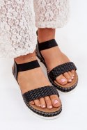 Sandały Model Velara 9695-PL Black - Step in style