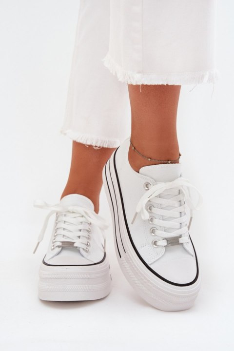Trampki Model Marinae 25SP26-9156 White - Step in style Trampki Model Marinae 25SP26-9156 White - Step in style