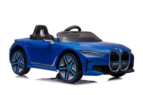 LEAN CARS Auto Na Akumulator BMW I4 Niebieskie 4x4 LEAN CARS Auto Na Akumulator BMW I4 Niebieskie 4x4