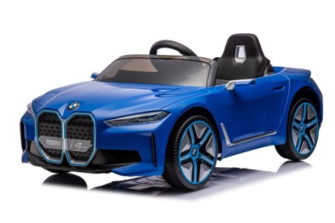LEAN CARS Auto Na Akumulator BMW I4 Niebieskie 4x4 LEAN CARS Auto Na Akumulator BMW I4 Niebieskie 4x4