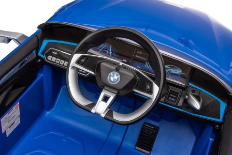 LEAN CARS Auto Na Akumulator BMW I4 Niebieskie 4x4 LEAN CARS Auto Na Akumulator BMW I4 Niebieskie 4x4