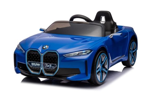 LEAN CARS Auto Na Akumulator BMW I4 Niebieskie 4x4 LEAN CARS Auto Na Akumulator BMW I4 Niebieskie 4x4
