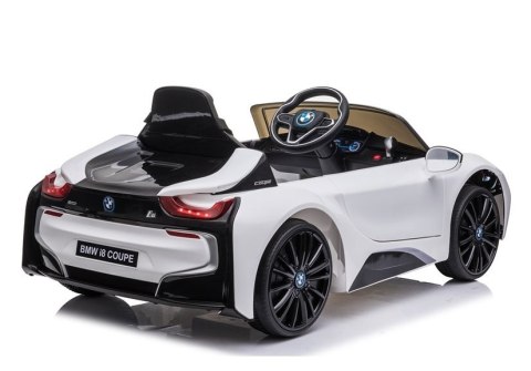 LEAN CARS Auto na Akumulator BMW I8 Coupe Biały