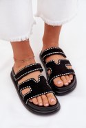 Sandał Klapki Model Delyna 27004 Black - Step in style