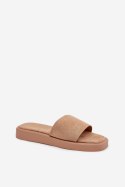 Sandał Klapki Model Jorina 5178 Dark Beige - Step in style