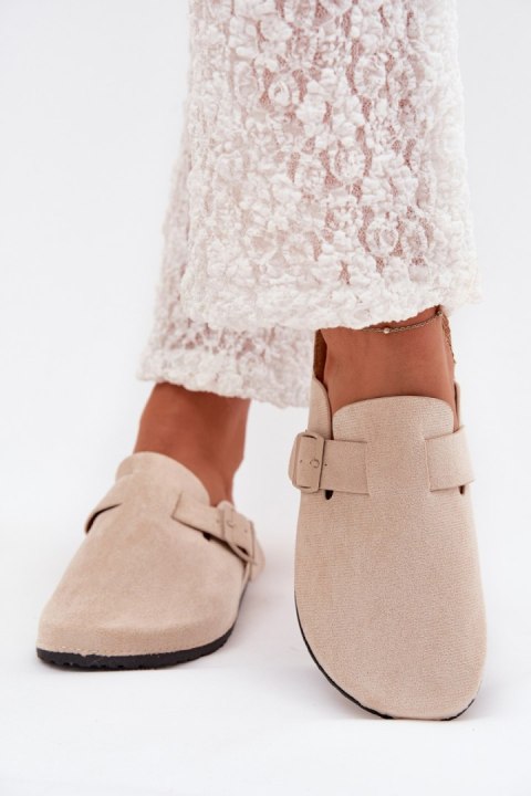 Sandał Klapki Model Klarae H5088 Light Beige - Step in style