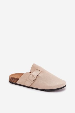 Sandał Klapki Model Klarae H5088 Light Beige - Step in style