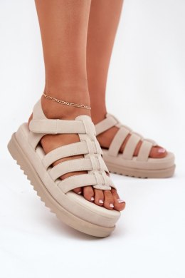 Sandały Model Filisenia PL363 Beige - Step in style
