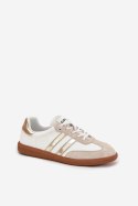 Buty Sportowe Model Ismina GD-XF-146 White/Gold - Step in style