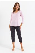 Piżama Damska Model 481 Pink - Cana