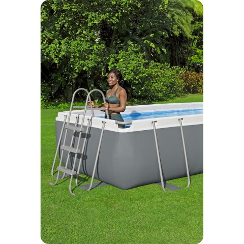 Basen ogrodowy stelażowy 404 x 201 x 100 cm 18w1 56442 Bestway Bestway Basen ogrodowy stelażowy 404 x 201 x 100 cm 18w1 56442 Bestway Bestway