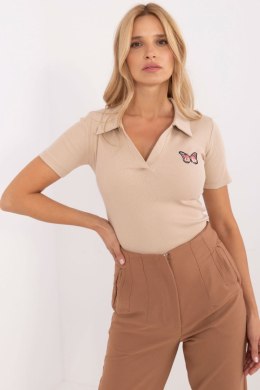 Bluzka Model FN-BZ-4712.33 Beige - Factory Price