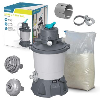Pompa piaskowa 3596 l/h + piasek 25kg Bestway 58515 Bestway