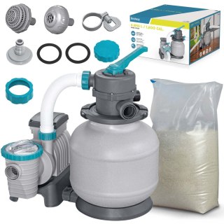 Pompa piaskowa 6056 l/h + piasek 25kg Bestway 58497 Bestway