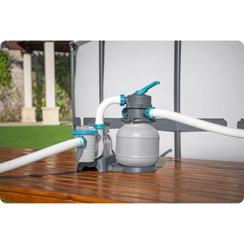 Pompa piaskowa 6056 l/h + piasek 25kg Bestway 58497 Bestway Pompa piaskowa 6056 l/h + piasek 25kg Bestway 58497 Bestway