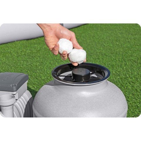 Pompa piaskowa 8327 l/h + piasek 25kg Bestway 58499 Bestway Pompa piaskowa 8327 l/h + piasek 25kg Bestway 58499 Bestway
