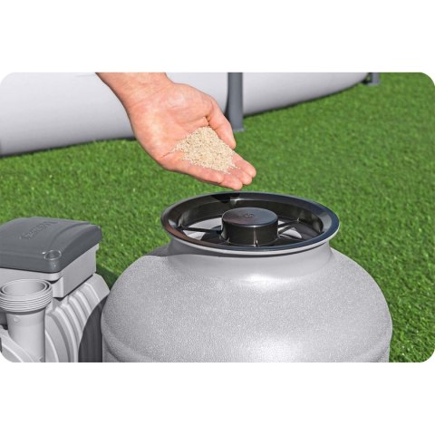 Pompa piaskowa 8327 l/h + piasek 25kg Bestway 58499 Bestway Pompa piaskowa 8327 l/h + piasek 25kg Bestway 58499 Bestway