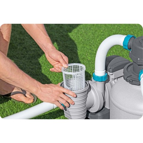 Pompa piaskowa 8327 l/h + piasek 25kg Bestway 58499 Bestway Pompa piaskowa 8327 l/h + piasek 25kg Bestway 58499 Bestway