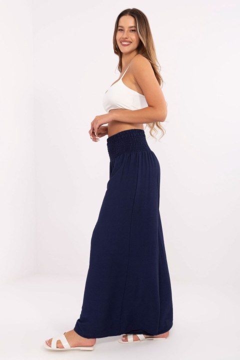 Spodnie Damskie Model MI-SP-A2543.27 Navy - Italy Moda Spodnie Damskie Model MI-SP-A2543.27 Navy - Italy Moda