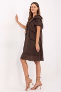 Sukienka Model MI-SK-102128.61 Dark Brown - Italy Moda