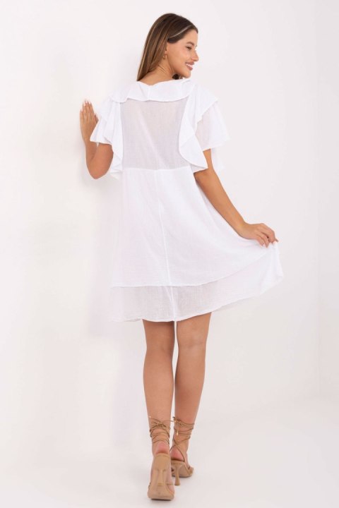 Sukienka Model MI-SK-102128.61 White - Italy Moda Sukienka Model MI-SK-102128.61 White - Italy Moda