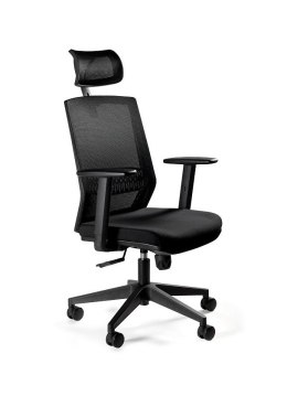UNIQUE Ergonomiczny fotel biurowy ESTA czarny