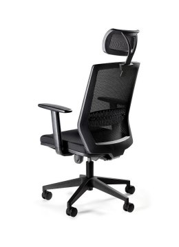 UNIQUE Ergonomiczny fotel biurowy ESTA czarny