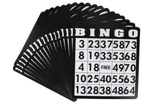 LEAN Toys Familijna Gra Losowa Bingo Lotto Metalowe