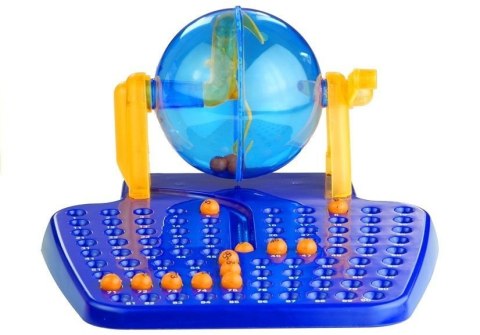 LEAN Toys Gra Bingo Lotto MASZYNA LOSUJĄCA Edukacyjna