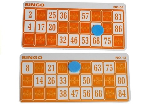 LEAN Toys Gra Bingo Lotto MASZYNA LOSUJĄCA Edukacyjna