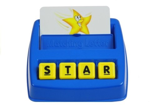 LEAN Toys Gra Do Nauki Angielskiego Dopasuj Literki 30 kart
