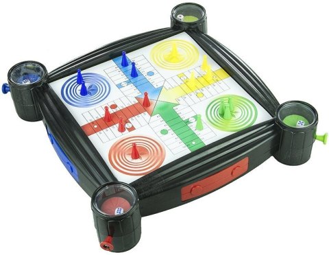 LEAN Toys Gry Zestaw 7w1 Warcaby Chinczyk Węże i Drabiny