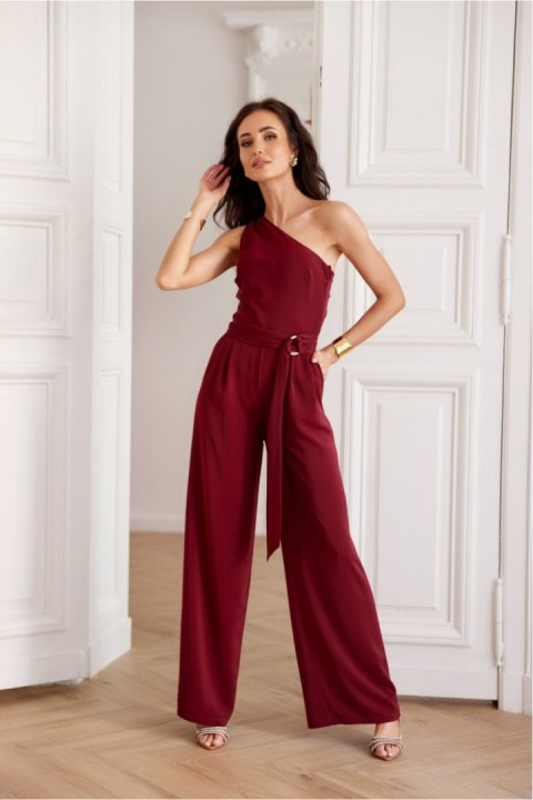 Kombinezon Model Isotta BOR KMB0009 Bordo - Roco Fashion Kombinezon Model Isotta BOR KMB0009 Bordo - Roco Fashion
