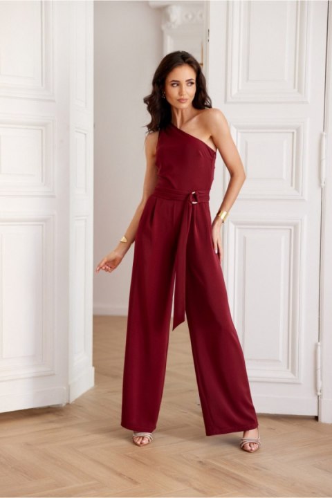 Kombinezon Model Isotta BOR KMB0009 Bordo - Roco Fashion Kombinezon Model Isotta BOR KMB0009 Bordo - Roco Fashion