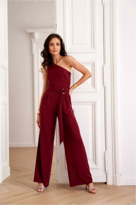 Kombinezon Model Isotta BOR KMB0009 Bordo - Roco Fashion Kombinezon Model Isotta BOR KMB0009 Bordo - Roco Fashion