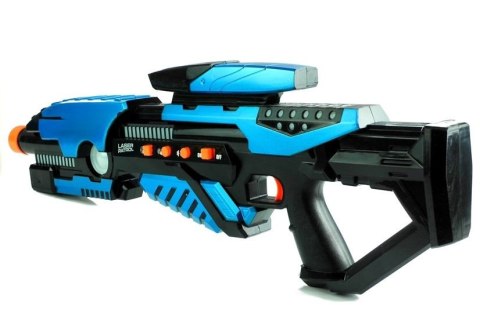 LEAN Toys Kosmiczny Pistolet 5 Kolorów Światła LED Dźwięk