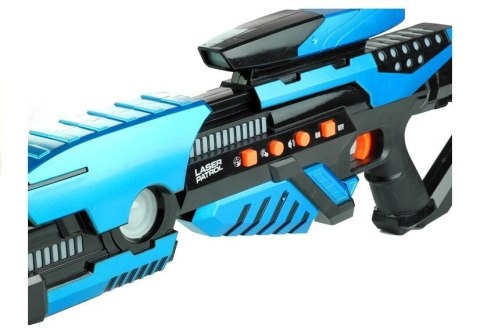 LEAN Toys Kosmiczny Pistolet 5 Kolorów Światła LED Dźwięk
