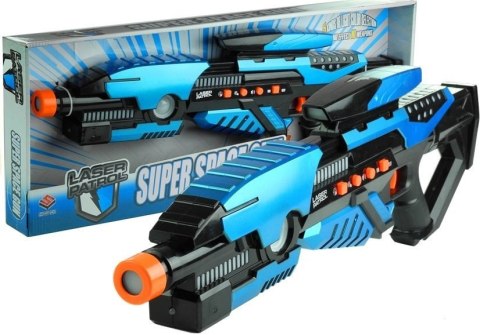 LEAN Toys Kosmiczny Pistolet 5 Kolorów Światła LED Dźwięk