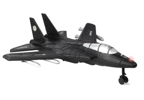 LEAN Toys Odrzutowiec Samolot Wojskowy Myśliwiec Świeci Gra