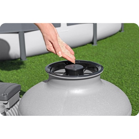 Pompa piaskowa 11355 l/h + piasek 50kg Bestway 58486 Bestway Pompa piaskowa 11355 l/h + piasek 50kg Bestway 58486 Bestway