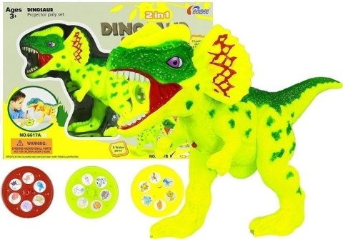 LEAN Toys Projektor do rysowania dinozaur 2w1