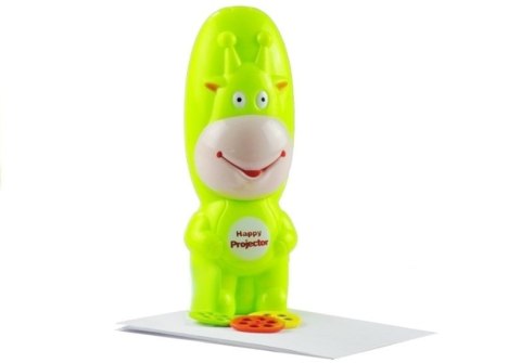 LEAN Toys Rzutnik Projektor Żyrafa + Zeszyt + Pisaki Wodne