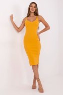 Sukienka Model RV-SK-7531.54 Light Orange - Rue Paris