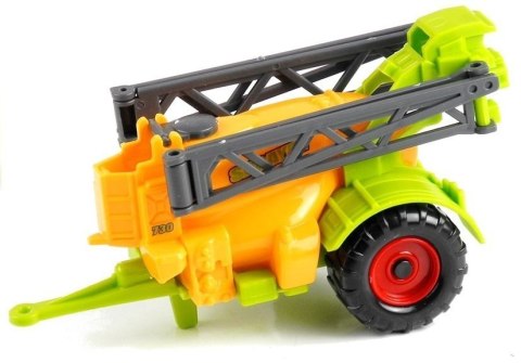 LEAN Toys Traktory z Przyczepami Zestaw Maszyny Rolnicze 6w1