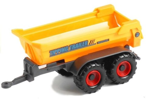 LEAN Toys Traktory z Przyczepami Zestaw Maszyny Rolnicze 6w1