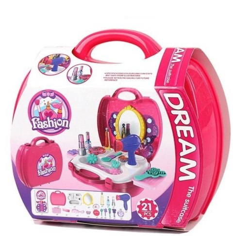 LEAN Toys Walizka Toaletka Kosmetyczna Suszarka Dream
