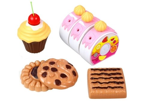 LEAN Toys Zestaw Przyjęcie Urodzinowe Tort Do Krojenia Deser
